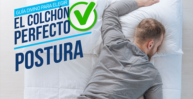 Guía para elegir el colchón para descansar según tu postura