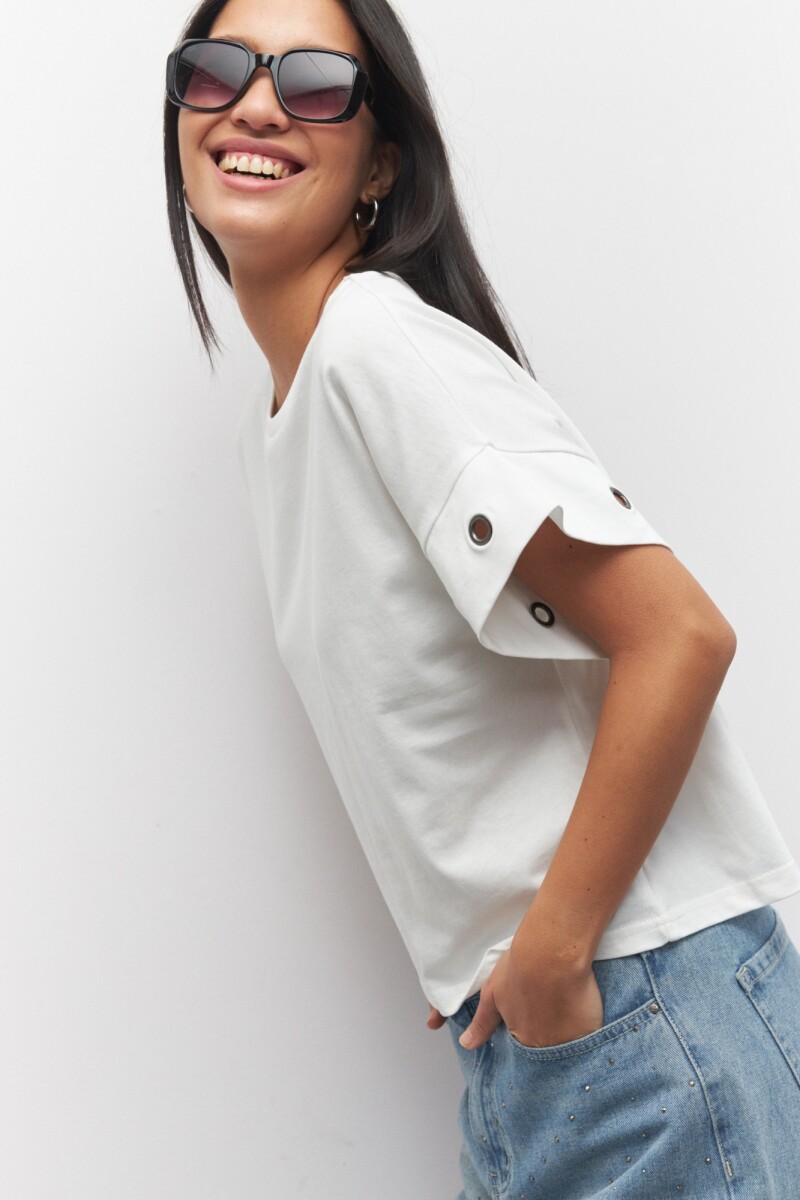 REMERA EXTON Blanco