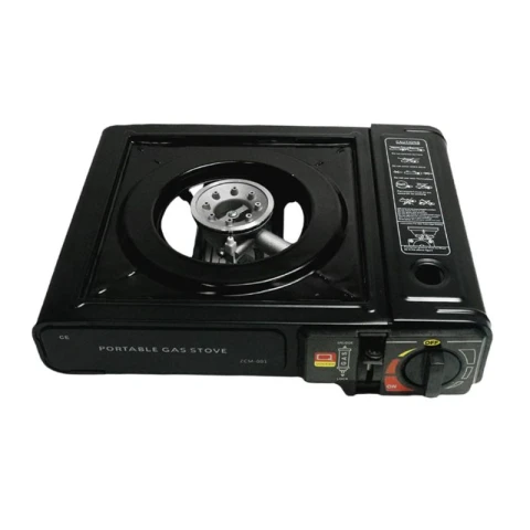 ANAFE PORTATIL A GAS 1 HORNALLA GAS - CAMPING Negro