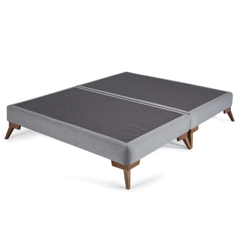 Box Wave King 178x198x34 Lino Beige