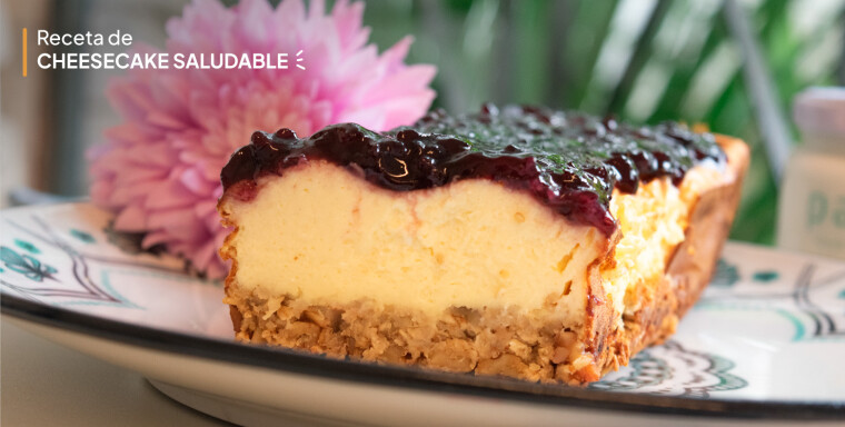 Un cheesecake fácil, cremoso y delicioso