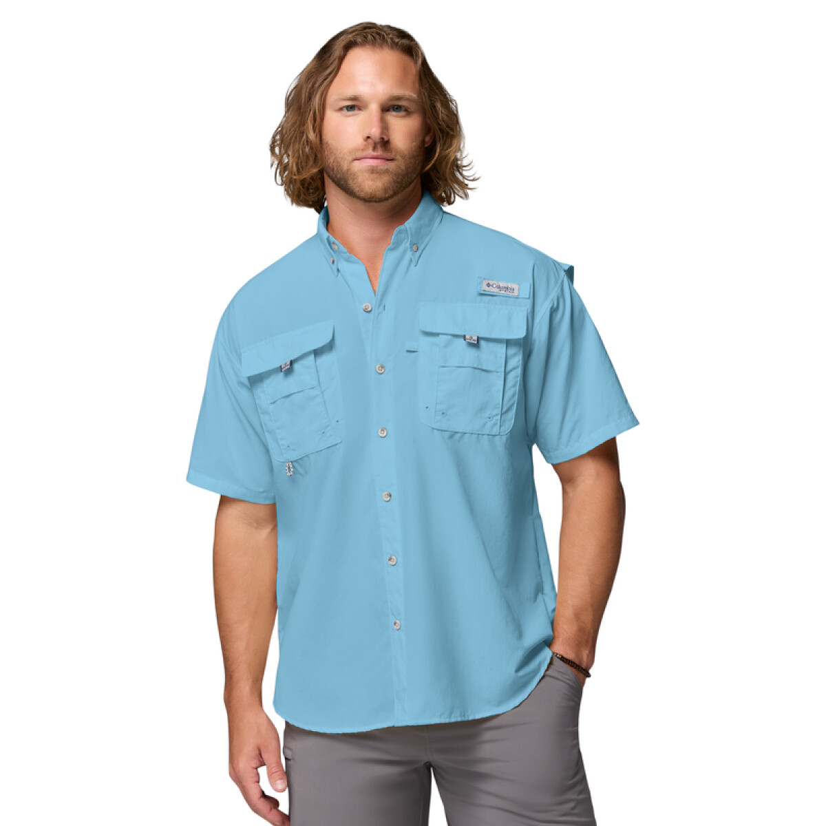 Camisa Bahama II Hombre - Vintage Blue 