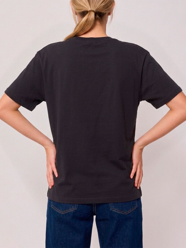 T-SHIRT VAIBE RUSTY Gris Oscuro