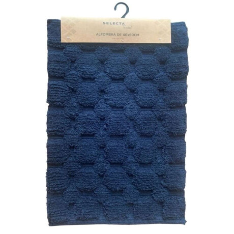 Alfombra Bulky 40X60Cm Color Azul