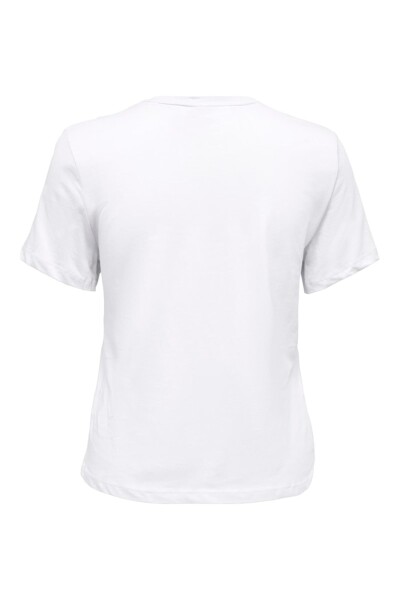 camiseta colour manga corta Bright White