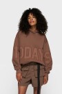 STATEMENT LOGO HOODIE Beige