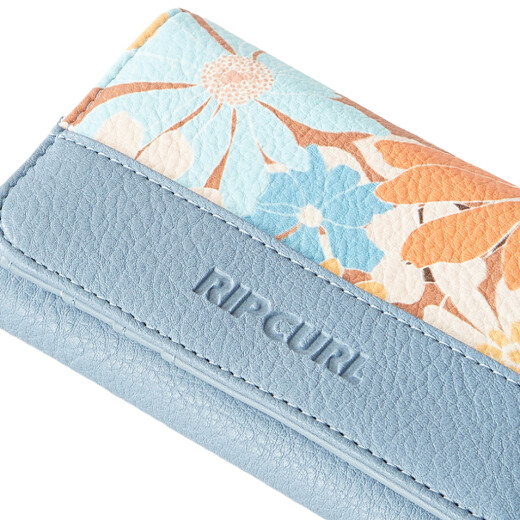 Billetera Rip Curl Mixed Floral - Celeste Billetera Rip Curl Mixed Floral - Celeste