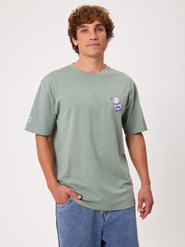 T-SHIRT GERONI RUSTY Verde Seco
