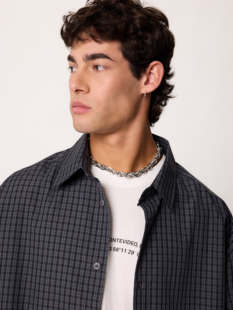 CAMISA JASTO DIXIE Gris Oscuro