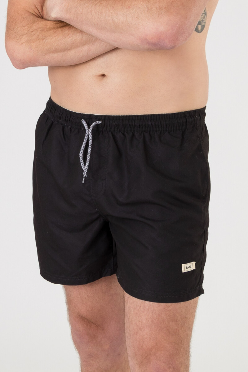 Short basic liso - Negro 