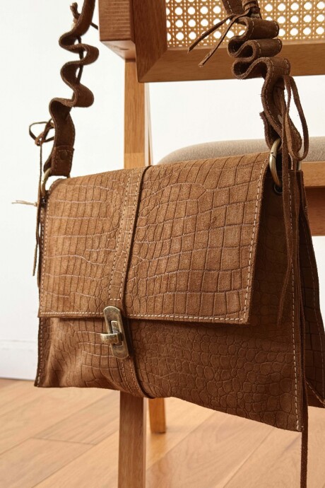 Cartera Gypsy Choco Croco