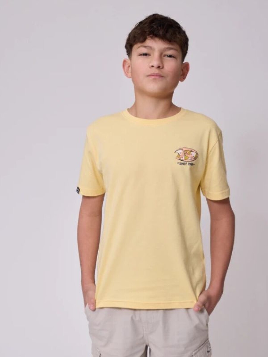 Remera MUNKE Rusty - Amarillo 