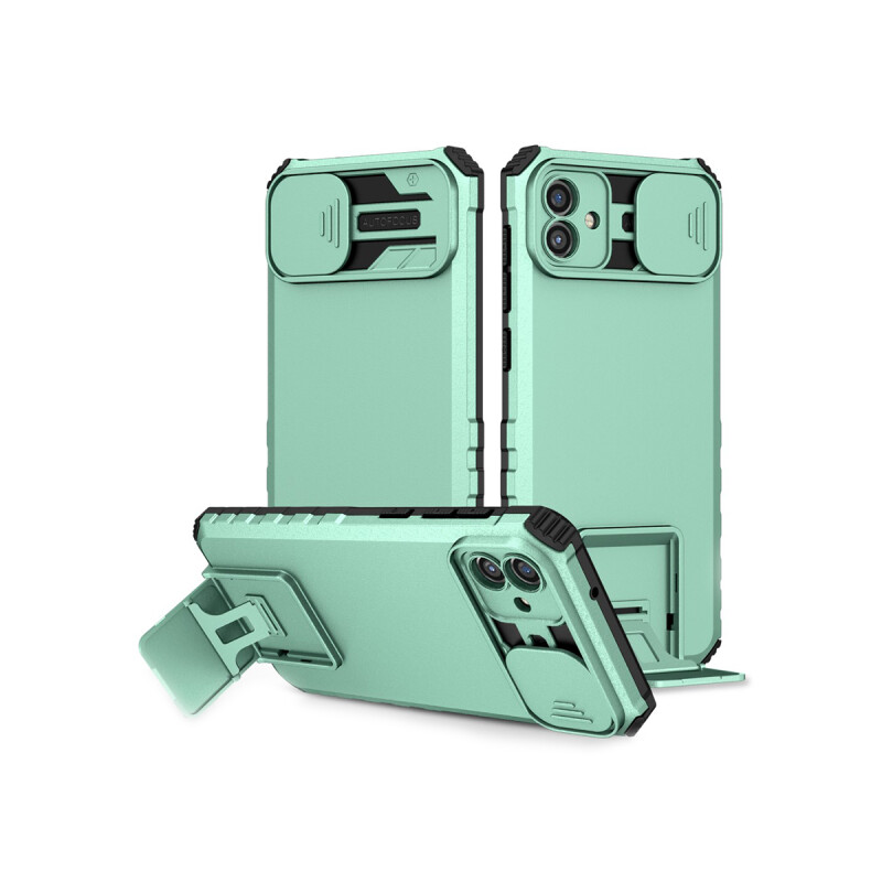 Protector Samsung Galaxy A04 con soporte color verde Protector Samsung Galaxy A04 Con Soporte Color Verde