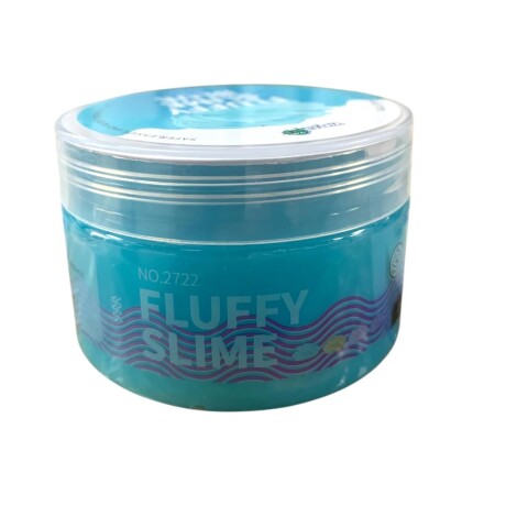 SLIME Baba Esponjosa Azul pastel