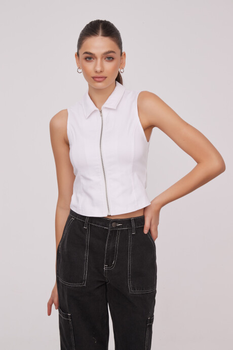 Musculosa Zamiri Blanco