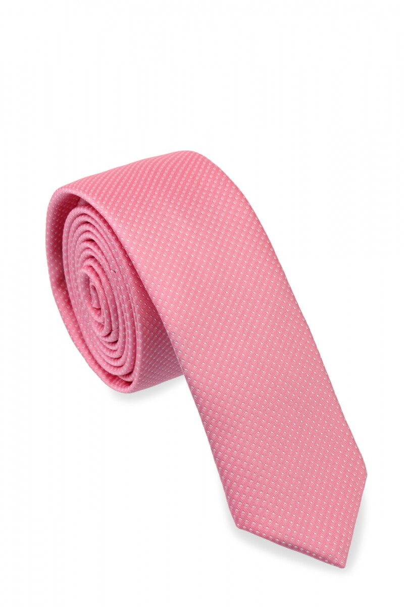 Corbatin 5 cm - ROSADO LISO 