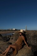Vestido Amonet MARRON
