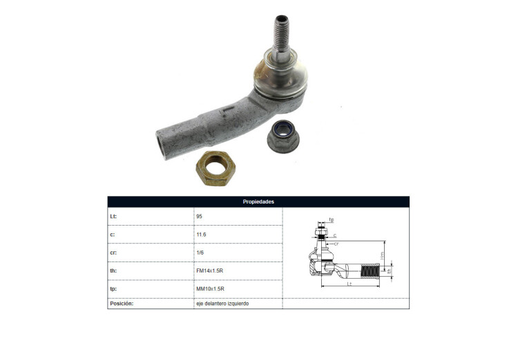 Puntero Ford Fiesta 06-14 Der/Izq Puntero Ford Fiesta 06-14 Der/Izq