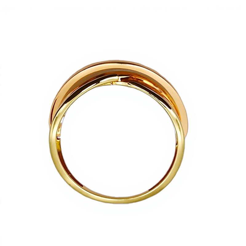 Anillo Trinity-Oro bajo-Sin Piedra-AN8190 sinpiedra