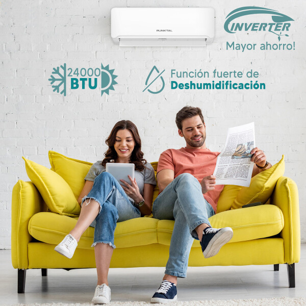 Aire Acondicionado Punktal 24000 Btu Pk-inv 24 Inverter AIRE A. PUNKTAL 24000BTU PK-INV 24 INVER