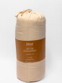Acolchado 1 Plaza Microfibra Washed Taupe / Mink / Vison