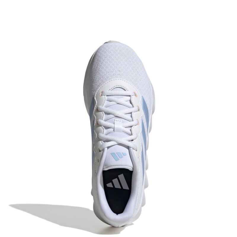 Championes de Mujer Adidas Running Switch Move Blanco - Celeste