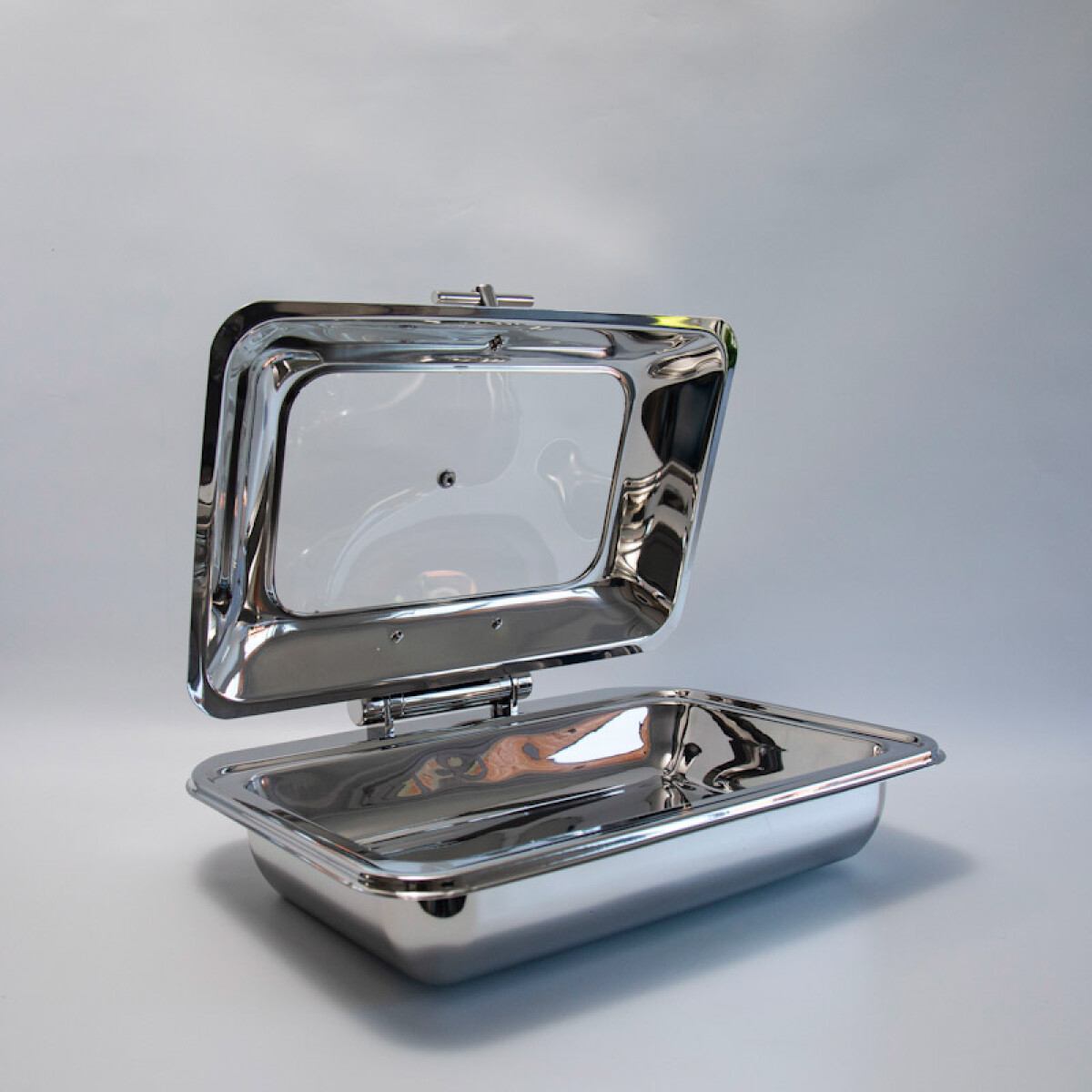 Chafing Dish Rectangular 10 Litros Volf Acero Inoxidable 