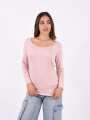 REMERA BÁSICA SOFIA ROSA CLARO