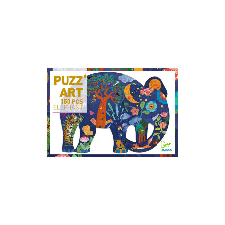 Puzzle Djeco 15 piezas Diseño Elephant
