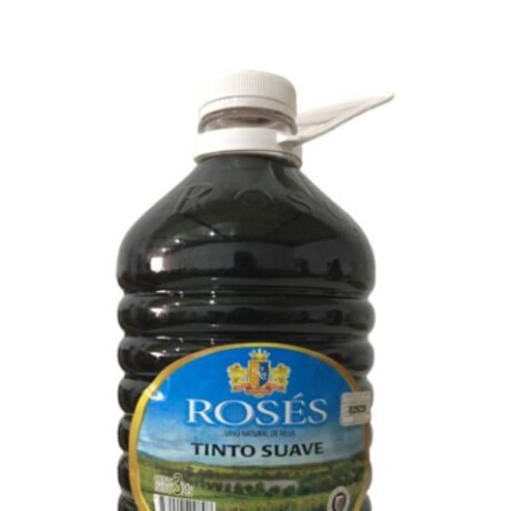 VINO ROSES 3LT (01) TINTO SUAVE (BOTELLA PLASTICO) VINO ROSES 3LT (01) TINTO SUAVE (BOTELLA PLASTICO)