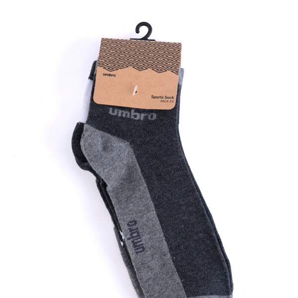 Media corta Deportiva Pack x3 Umbro Hombre 592