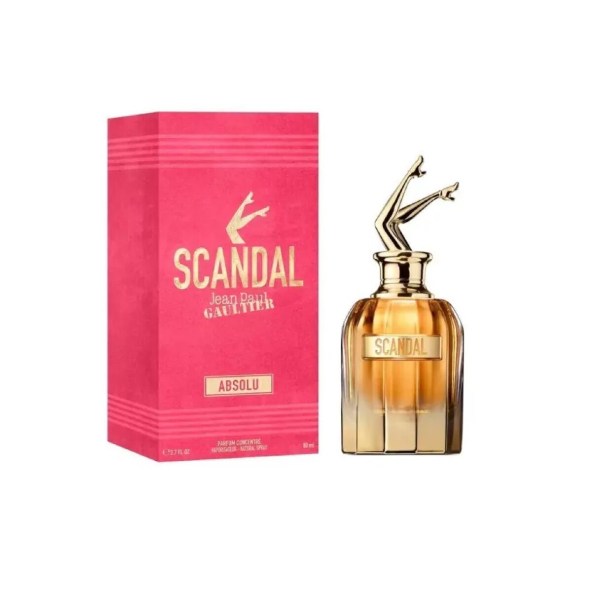 Perfume Original Para Dama Jean Paul Gaultier Scandal Absolu Her Parfum 50 ML - Amarillo 