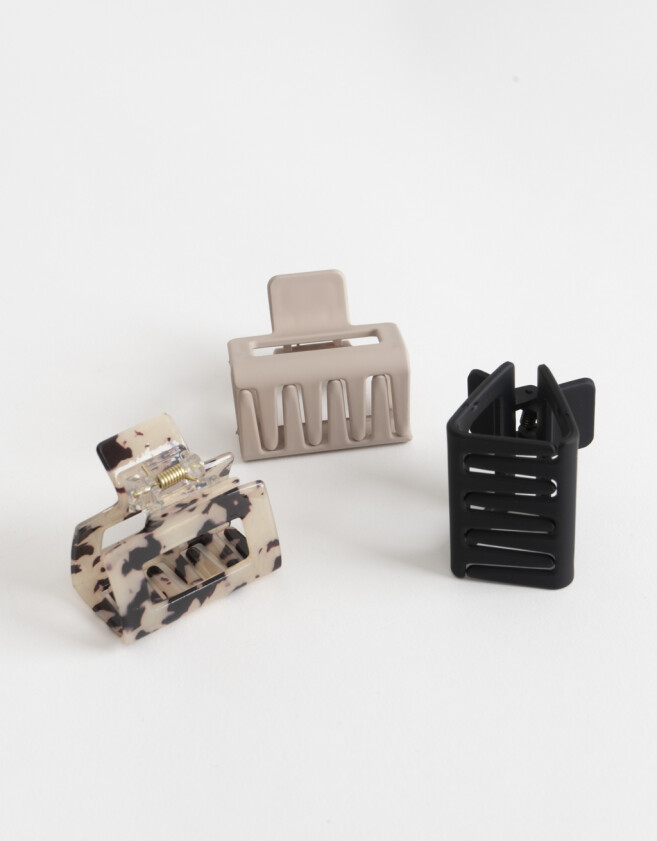 Broches Sets Resina Set De Broches - Combinacion Tricolor