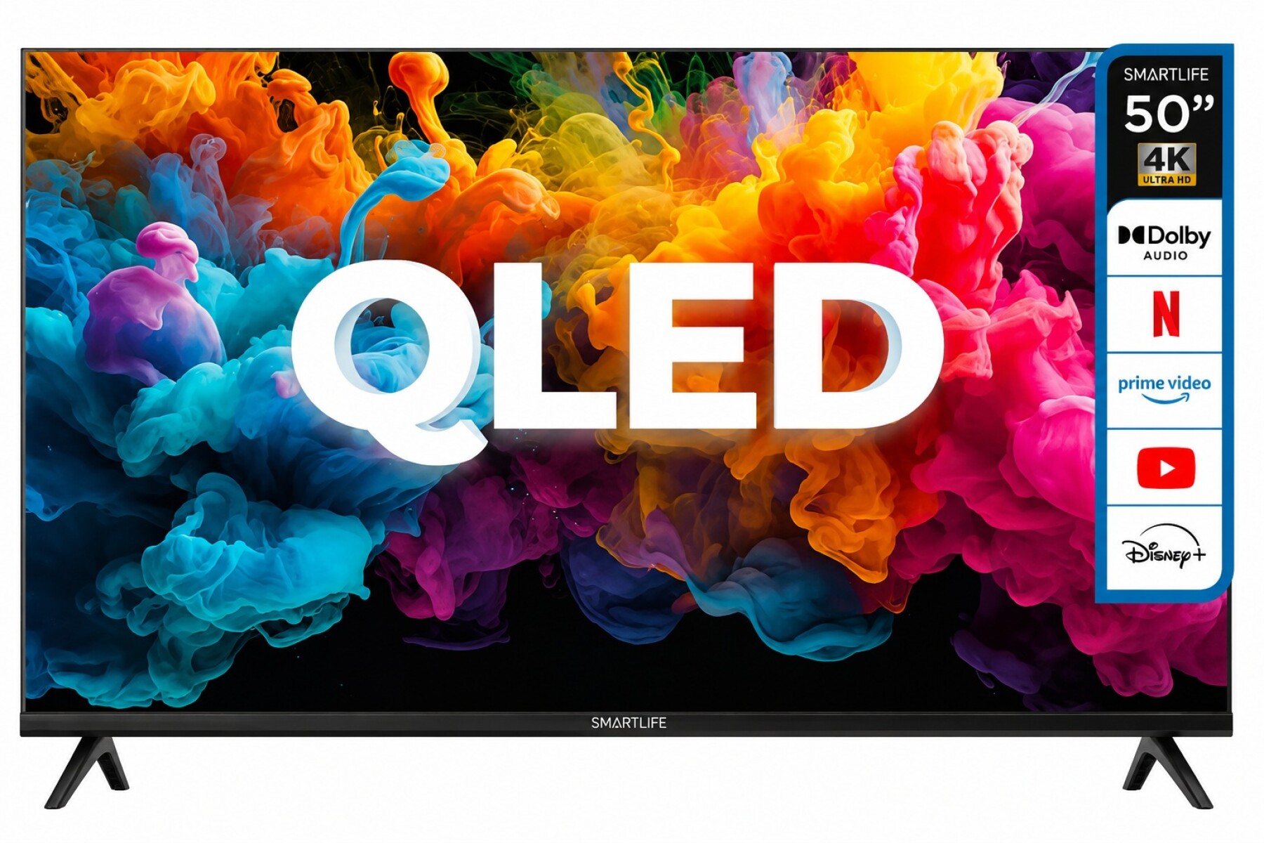 TELEVISOR SMARTLIFE 50" QLED SL-TVQ50SMT 