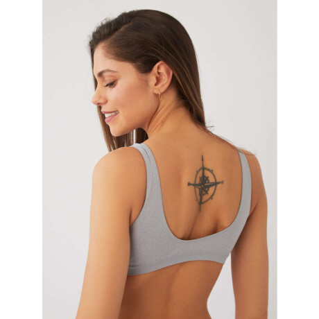 Soutien bretel ancho prili Gris claro