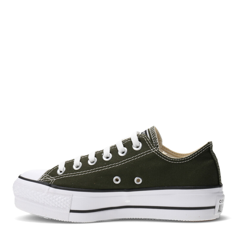 Championes Unisex Converse Plataforma Chuck Taylor Lift Verde