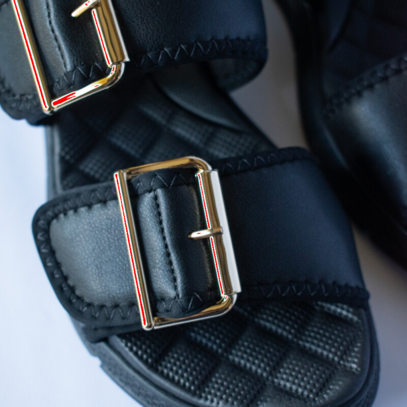 Sandalia de dama Piccadilly BLACK