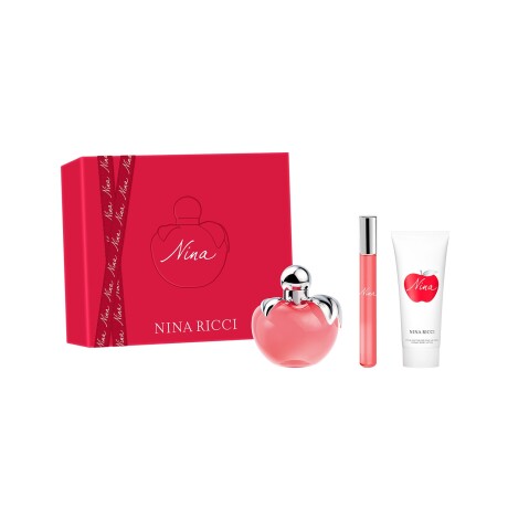 Set Perfume Nina Ricci Nina EDT 80ml + Body Lotion + Roll-On Original Set Perfume Nina Ricci Nina EDT 80ml + Body Lotion + Roll-On Original