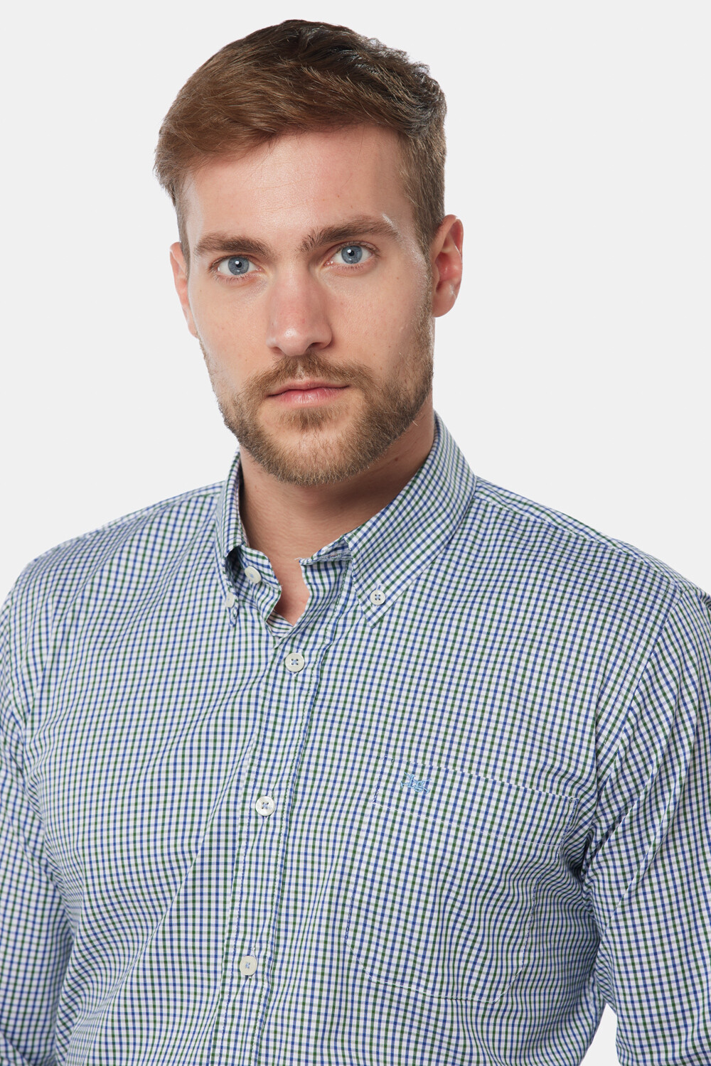 CAMISA SPORT A CUADROS Verde