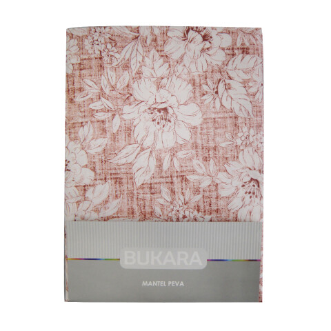 Mantel Bukara Peva Redondo 160 cm Salmón