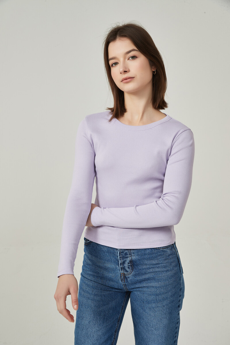 Remera Imari - Lila Grisaceo 