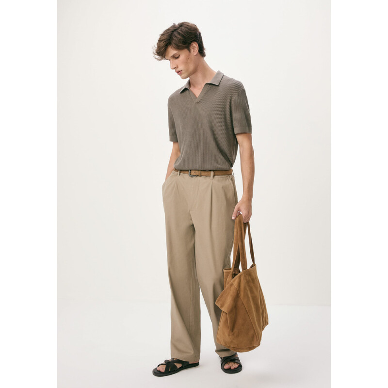 CAMISA POLO MM MASC OLIVA MEDIO
