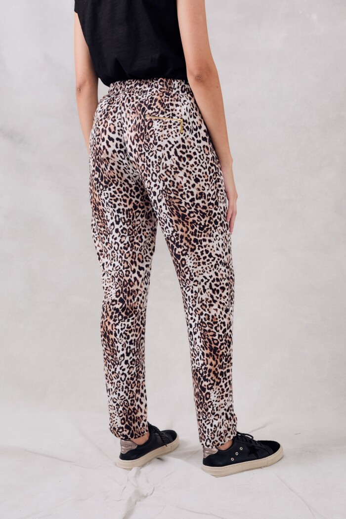Pantalon Animal Print Multi