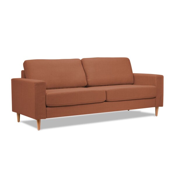 Sofá Sillón Lineal Tokio 3 Cuerpos MARRON