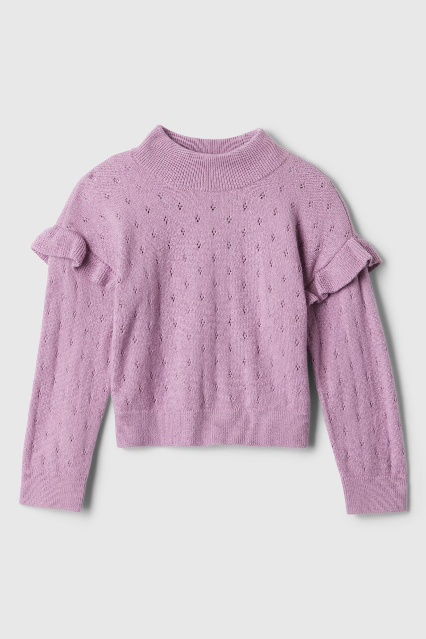 Buzo Cashsoft Con Volados Toddler Niña Lavender Mist 16-3307T