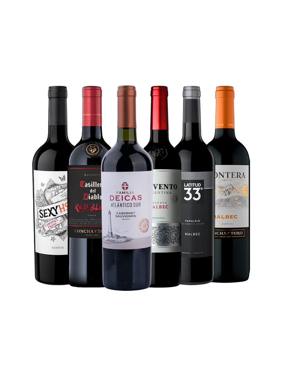 Pack Mensual x6 vinos Pura Expresión Pack Mensual x6 vinos Pura Expresión