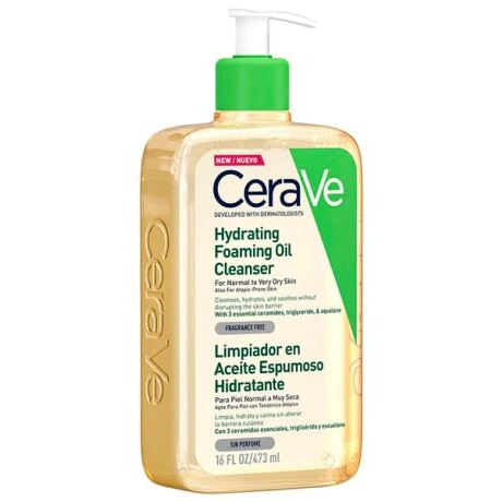 Cerave Limpiador En Aceite Espumoso 473ml Cerave Limpiador En Aceite Espumoso 473ml