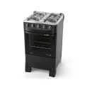 COCINA BERLIN 4H NEGRA - ELDOM COCINA BERLIN 4H NEGRA - ELDOM