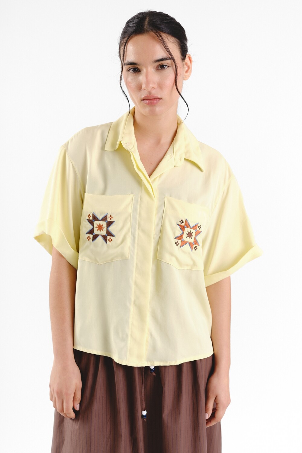 Camisa Mora Amarillo