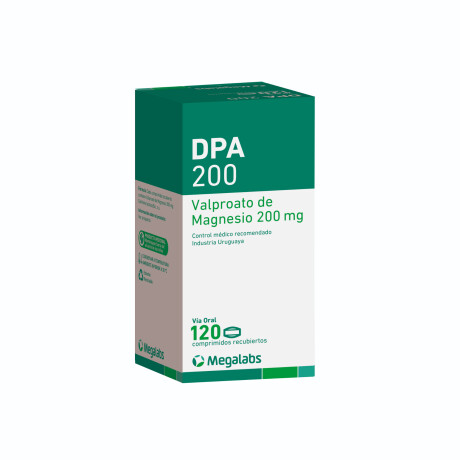 DPA 200mg 120 Comprimidos DPA 200mg 120 Comprimidos